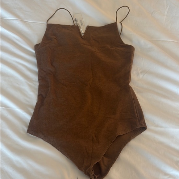 Brown Women's Bodysuit - Picture 1 of 3